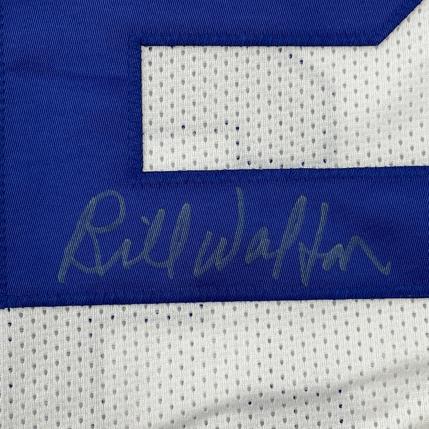 Autographed/Signed Bill Walton UCLA White College Basketball Jersey JSA COA