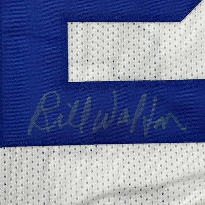 Autographed/Signed Bill Walton UCLA White College Basketball Jersey JSA COA