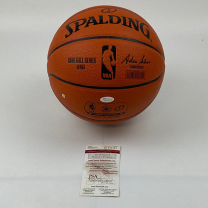 Autographed/Signed Julius Randle New York Knicks Full Size Spalding Basketball JSA COA