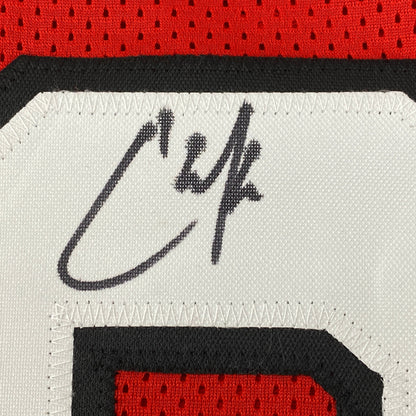 Autographed/Signed Chase Edmonds Arizona Red Football Jersey JSA COA