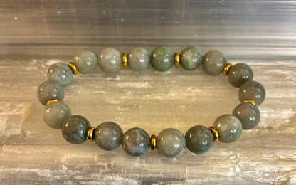 ✨ Zen Jade Adventure Bracelet – 10mm Natural Jade for Large Wrists ✨