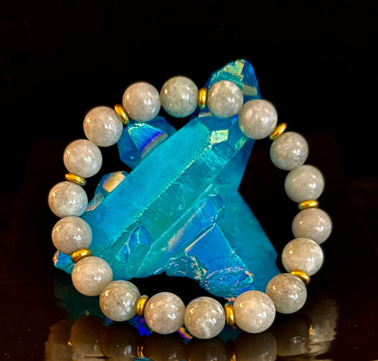 ✨ Zen Jade Adventure Bracelet – 10mm Natural Jade for Large Wrists ✨