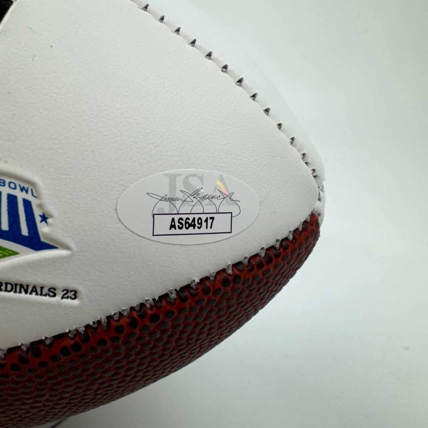 Autographed/Signed George Pickens Pittsburgh Steelers Full Size F/S White Panel Logo Football JSA COA