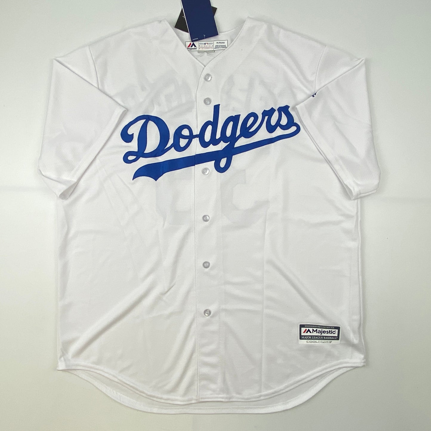 Autographed/Signed Cody Bellinger Los Angeles LA Dodgers White Authentic Baseball Jersey Fanatics COA