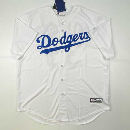 Autographed/Signed Cody Bellinger Los Angeles LA Dodgers White Authentic Baseball Jersey Fanatics COA