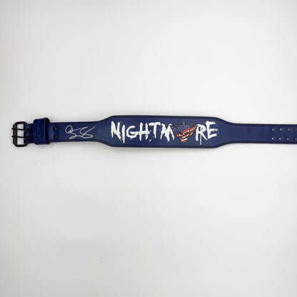 Autographed/Signed Cody Rhodes Blue American Nightmare WWE Wrestling Belt Beckett BAS COA