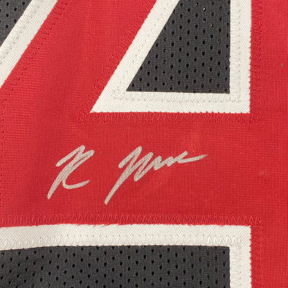 Autographed/Signed Rondale Moore Arizona Black Color Rush Football Jersey JSA COA