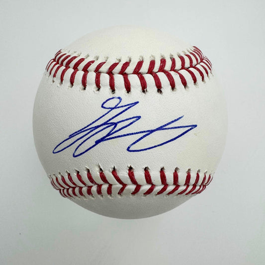 Autographed/Signed Grayson Rodriguez Rawlings Official Major League ROML Baseball Fanatics COA