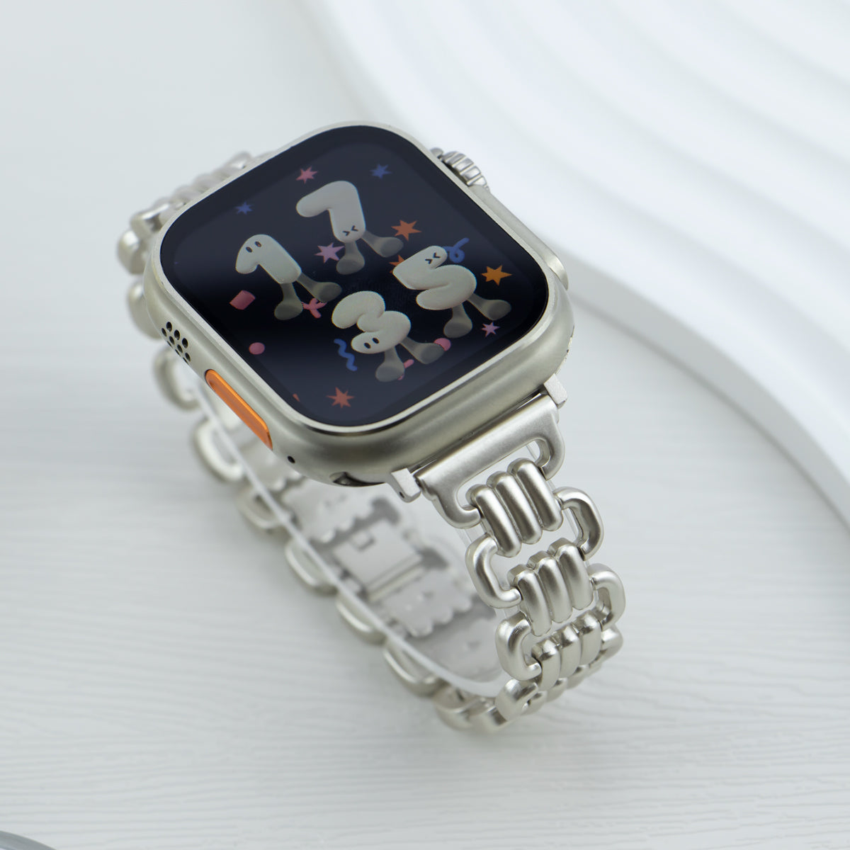 New Starlight Apple Watch Band Series 11/10/9/8/7/6/5/4/ SE / Ultra 1/2/3