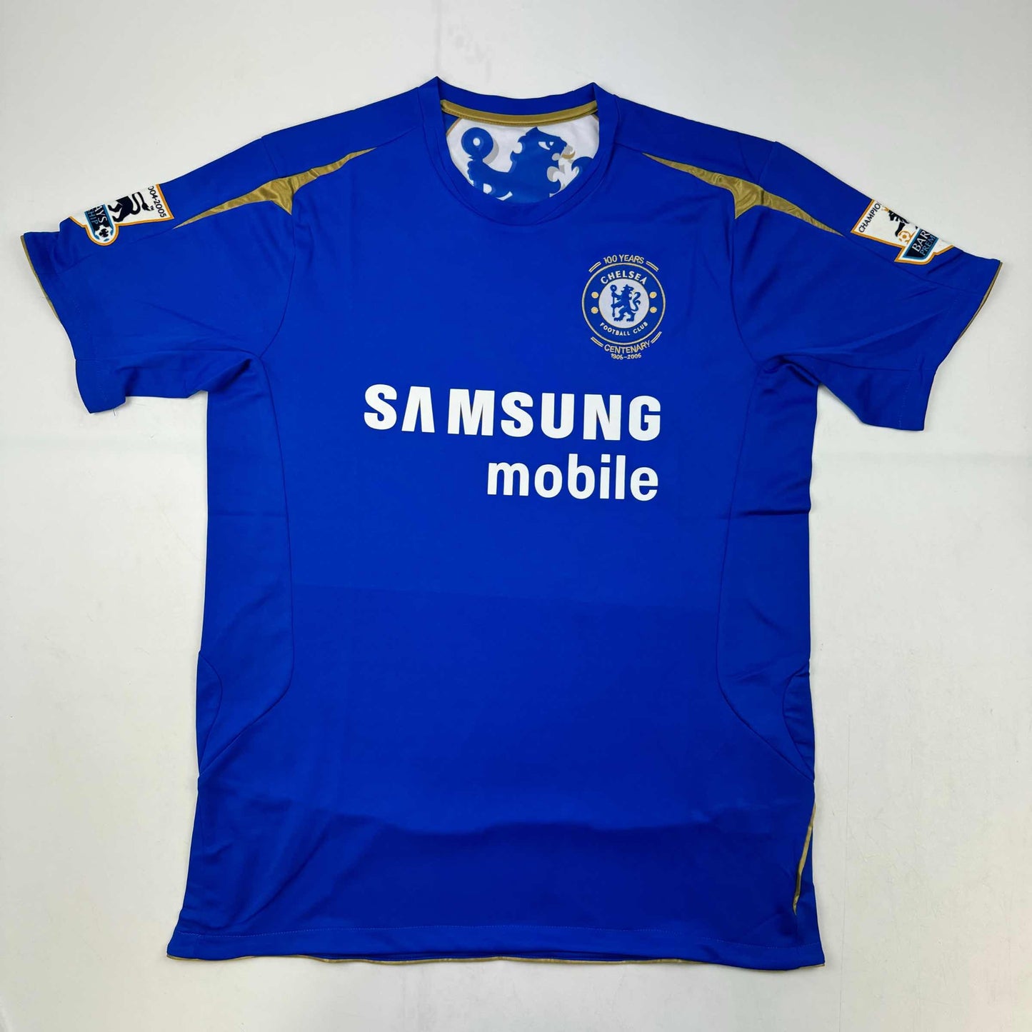Autographed/Signed Didier Drogba #15 Chelsea FC Blue Soccer Futbol Jersey Beckett BAS COA