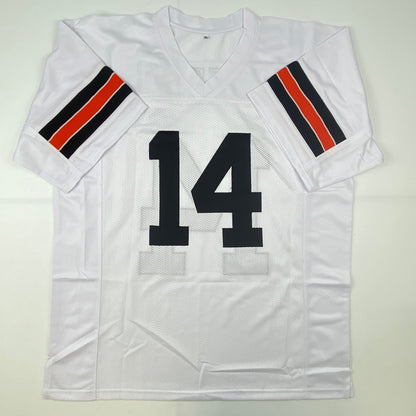 Autographed/Signed Ken Anderson Cincinnati White Football Jersey JSA COA