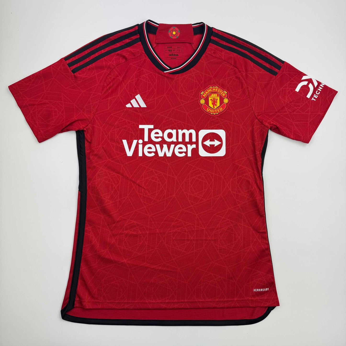 Autographed/Signed Cristiano Ronaldo Manchester United Red Soccer Jersey Beckett BAS COA