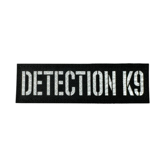 Detection K9 Laser Cut Reflective Morale Patch