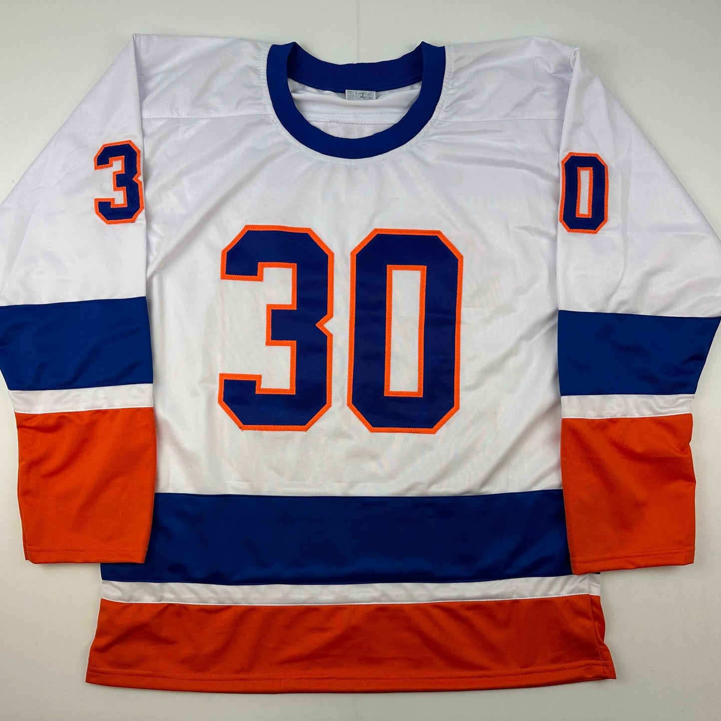 Autographed/Signed Ilya Sorokin New York White Hockey Jersey JSA COA