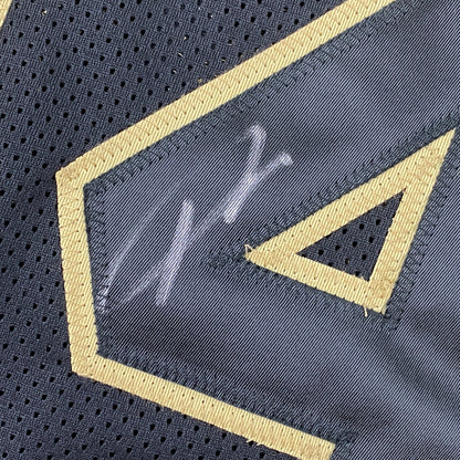 Autographed/Signed Giannis Antetokounmpo Milwaukee Blackout Basketball Jersey JSA COA