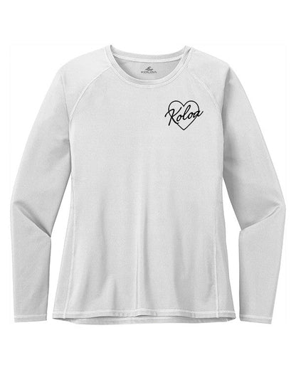 Heart In Koloa Women's Long Sleeve Rash Guard