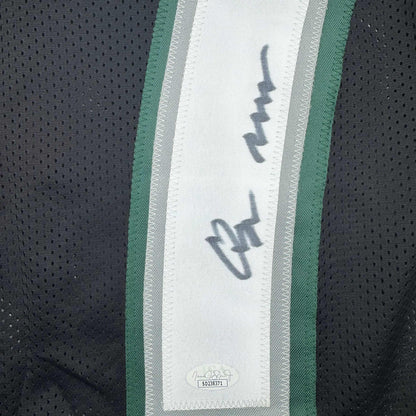 Autographed/Signed Quinyon Mitchell Philadelphia Black Football Jersey JSA COA