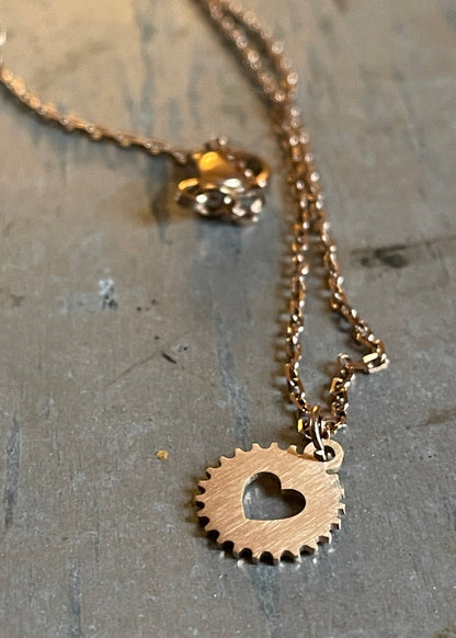 Necklace Crank Heart