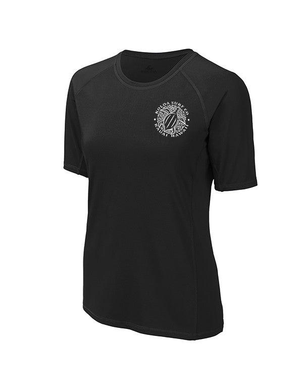 Koloa Honu Turtle Women's Short Sleeve Rash Guard