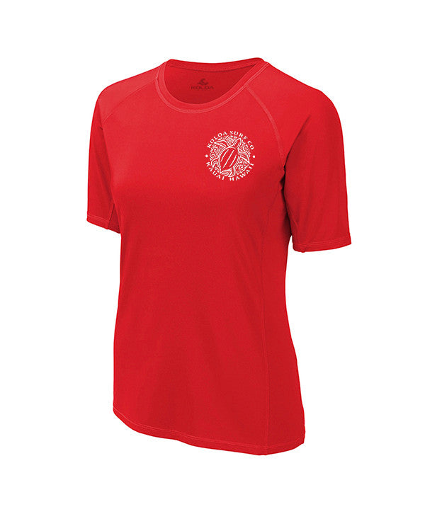 Koloa Honu Turtle Women's Short Sleeve Rash Guard