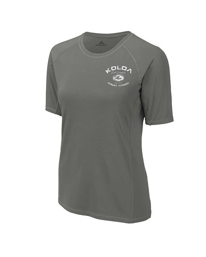 Koloa Vintage Arch Women's Short Sleeve Rash Guard