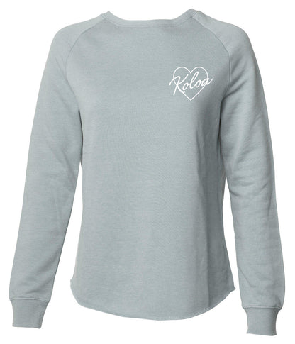 Heart In Koloa Wave Wash Sweatshirt