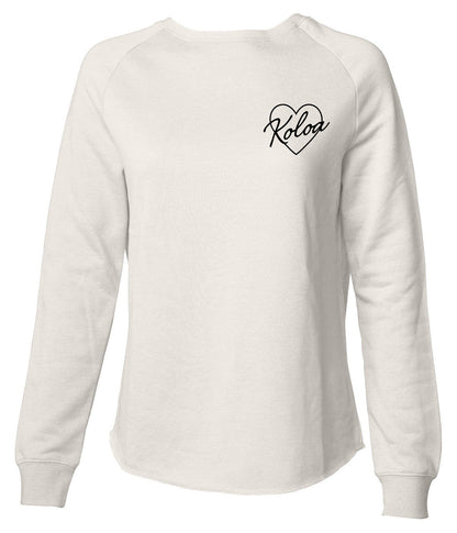 Heart In Koloa Wave Wash Sweatshirt