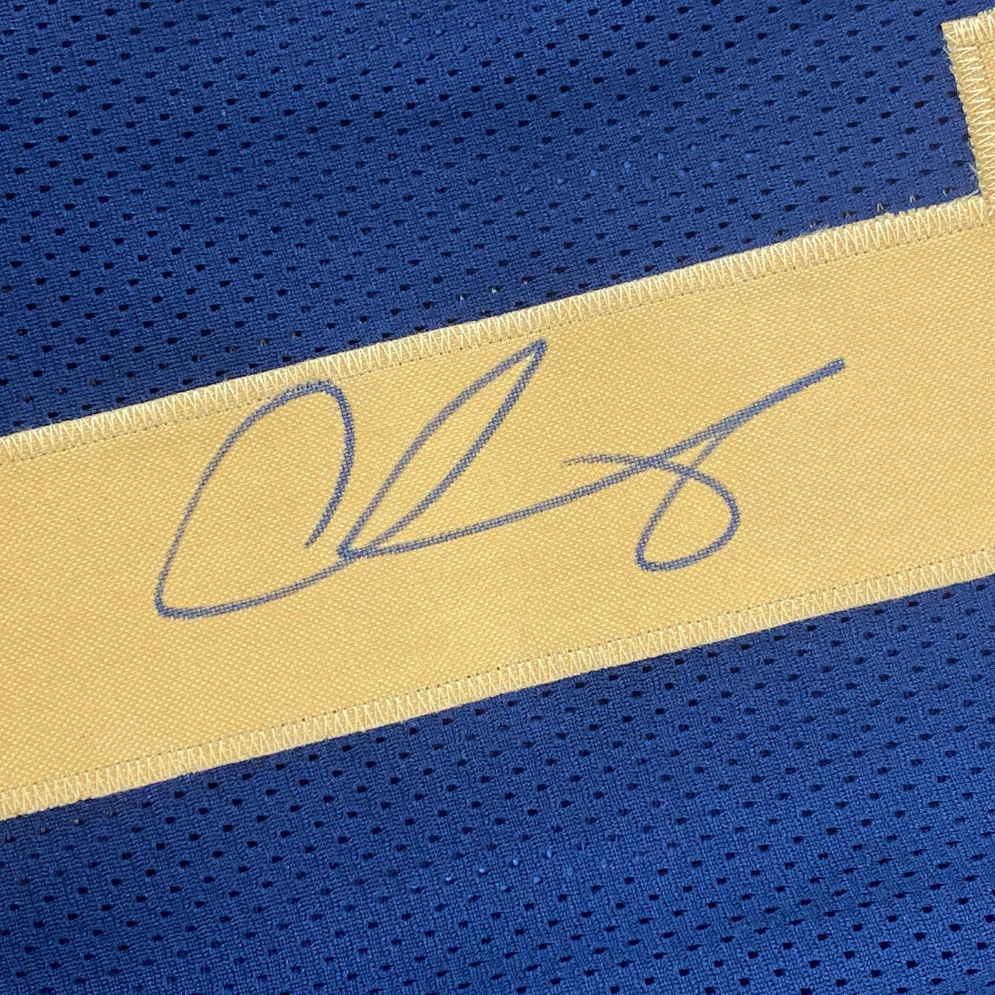 Autographed/Signed Chase Claypool Pittsburgh Color Rush Football Jersey Beckett BAS COA