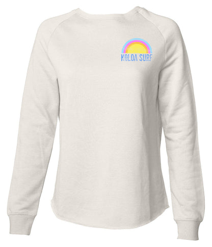 Koloa Wave Wash Rainbow Sweatshirt