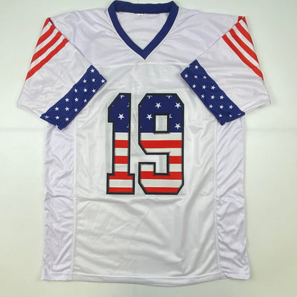 Autographed/Signed Amari Cooper Dallas America's Team White Football Jersey Beckett BAS COA