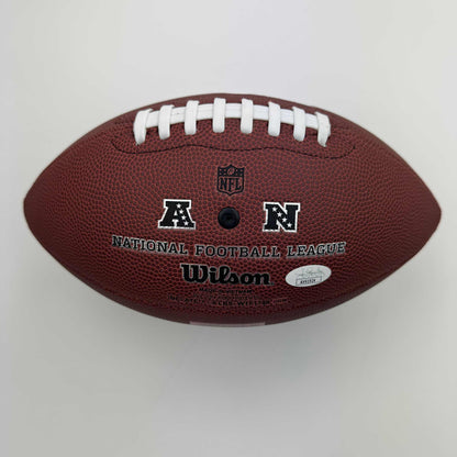 Autographed/Signed C.J. CJ Stroud Houston Texans Wilson Junior Brown Football JSA COA