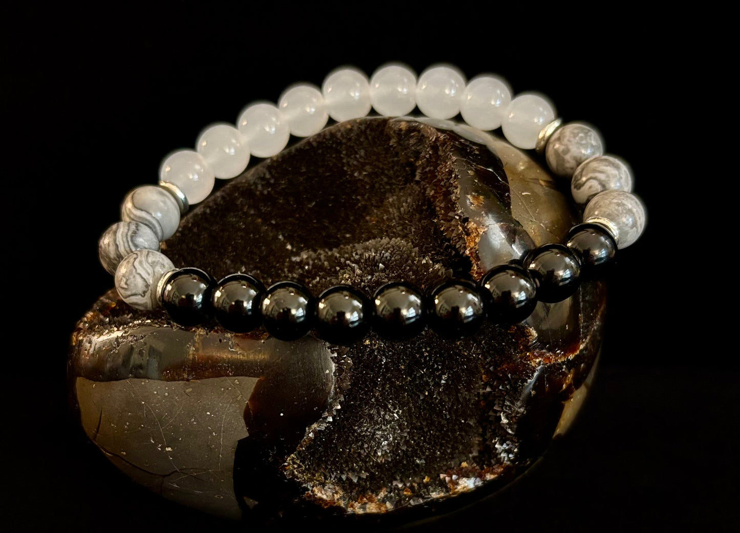 Wicked Fabulous Protection Trio Bracelet — Reiki-Infused Energy Shield