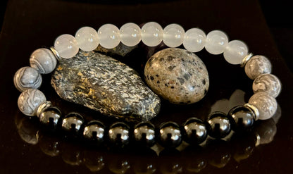 Wicked Fabulous Protection Trio Bracelet — Reiki-Infused Energy Shield