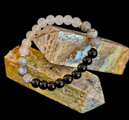Wicked Fabulous Protection Trio Bracelet — Reiki-Infused Energy Shield