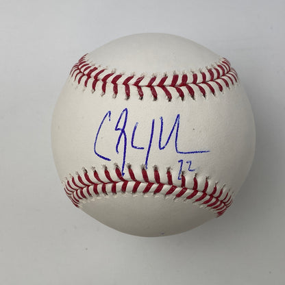 Autographed/Signed Clayton Kershaw Rawlings Official Major League Baseball ROML Steiner Sports COA Auto