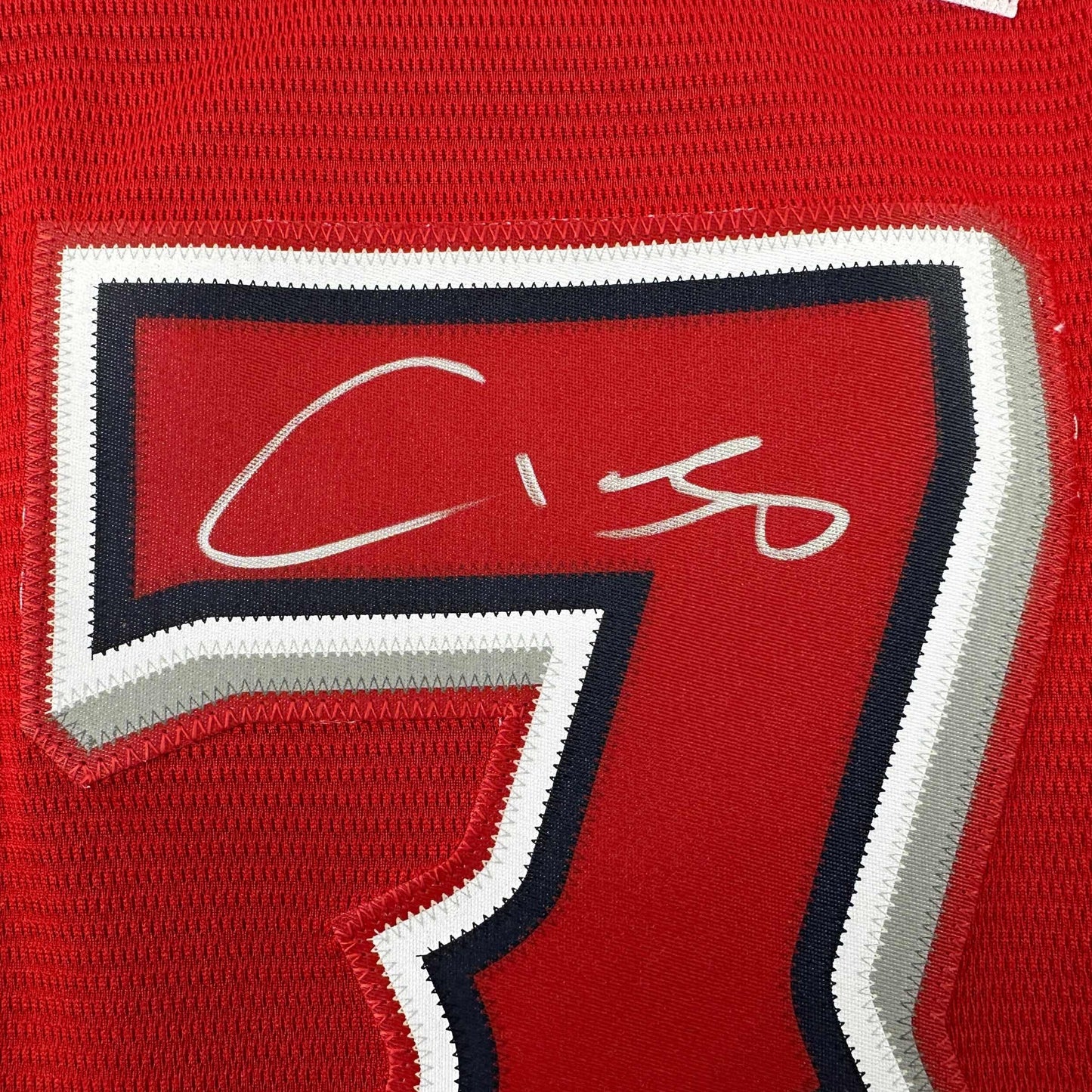 Autographed/Signed Shohei Ohtani Los Angeles Angels of Anaheim Red Majestic Authentic Baseball Jersey Fanatics COA