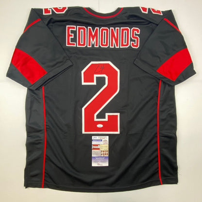 Autographed/Signed Chase Edmonds Arizona Color Rush Football Jersey JSA COA