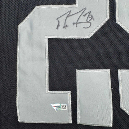 Autographed/Signed Marc-Andre Fleury Vegas Golden Knights Black Hockey Jersey Fanatics COA