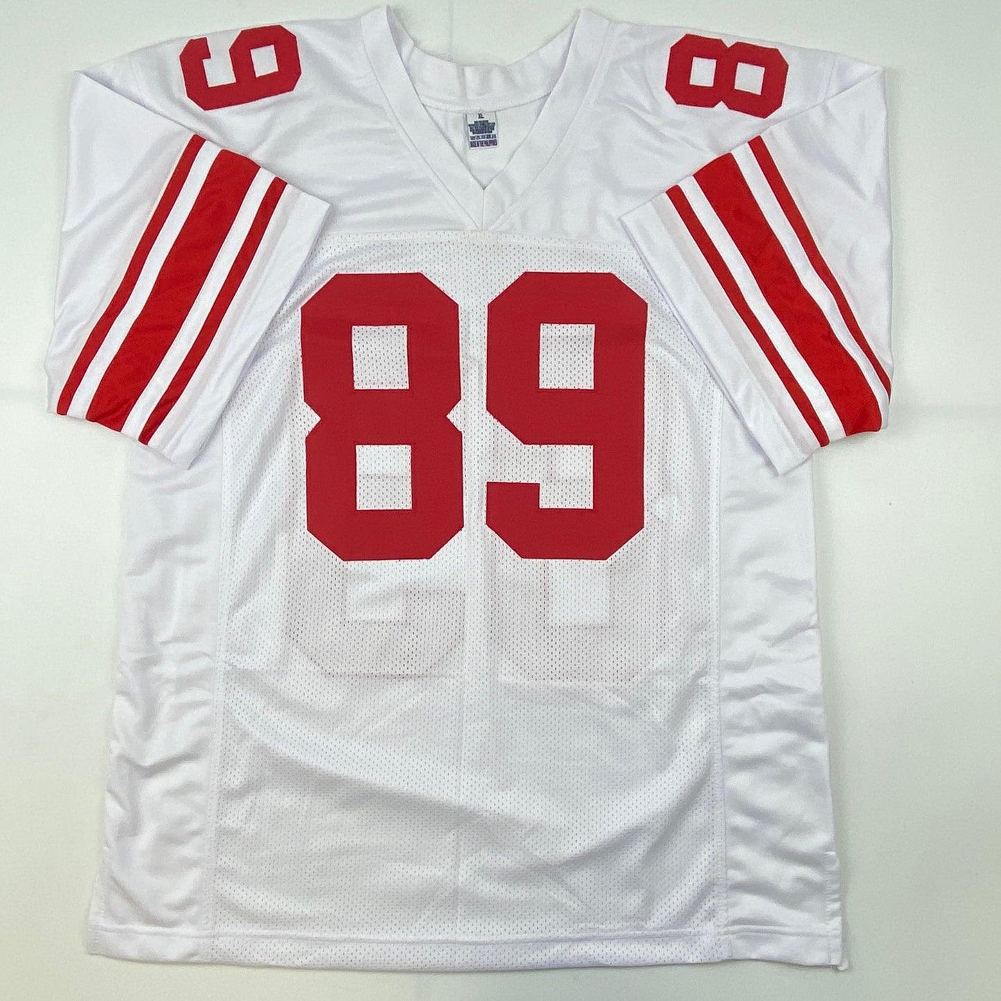 Autographed/Signed Kadarius Toney New York White Football Jersey Beckett BAS COA