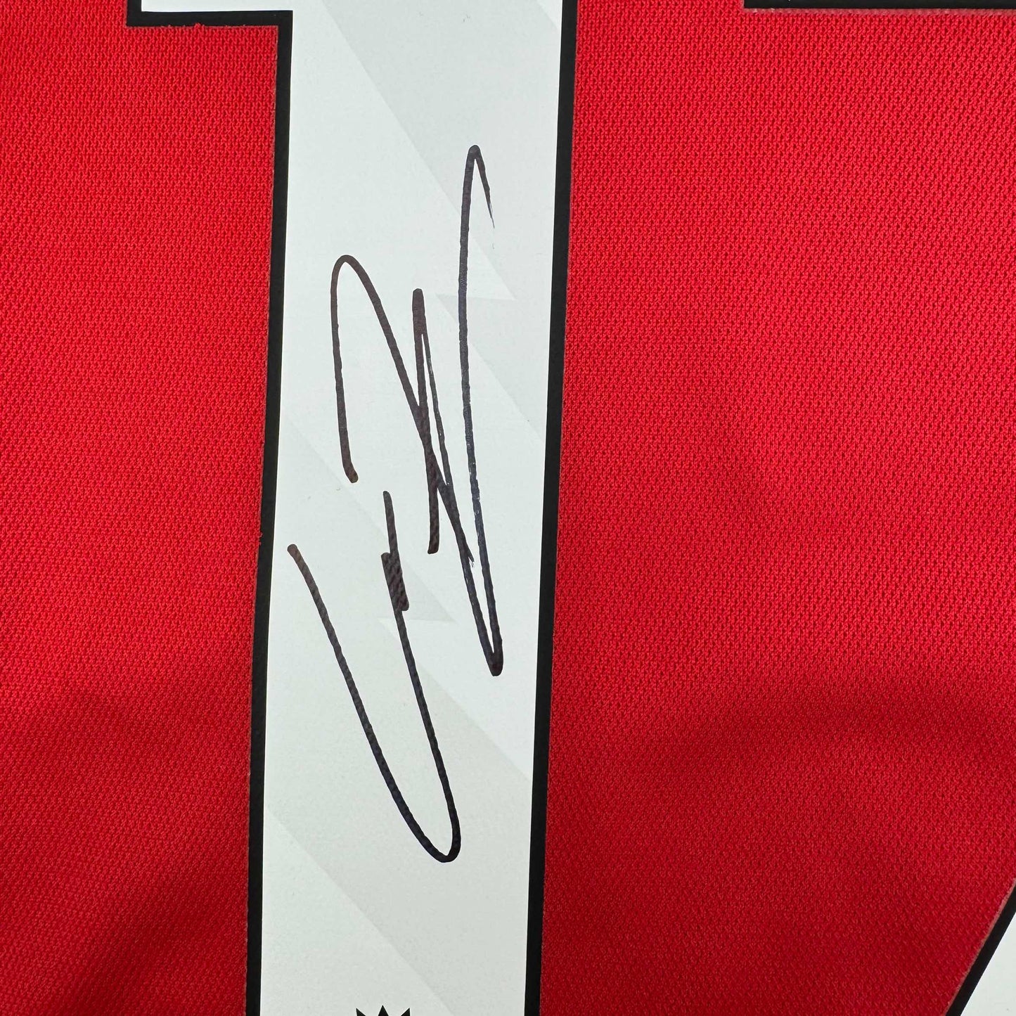 Autographed/Signed Alejandro Garnacho Manchester United Red Soccer Jersey Beckett BAS COA