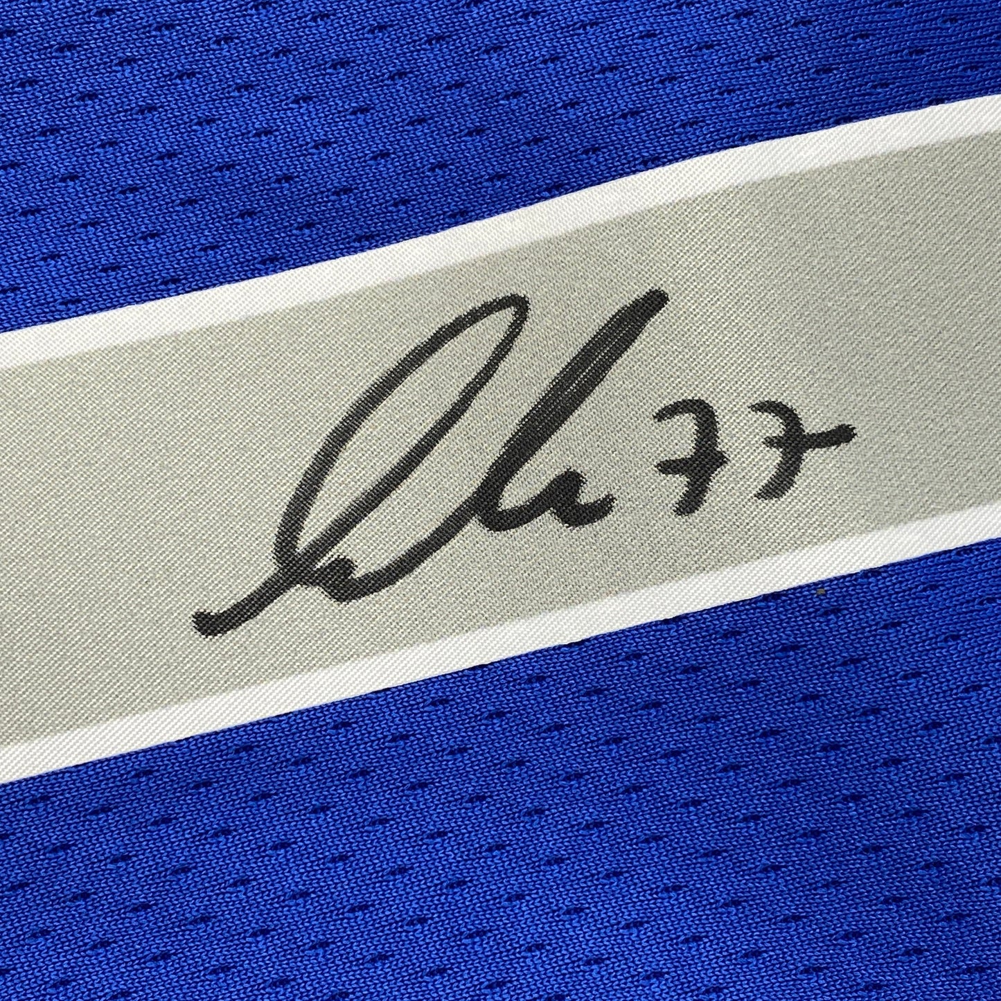 Autographed/Signed Luka Doncic Dallas Mavericks Blue Authentic Basketball Jersey Fanatics COA