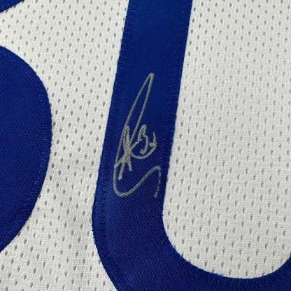 Autographed/Signed Stephen Steph Curry Golden State White Basketball Jersey JSA COA