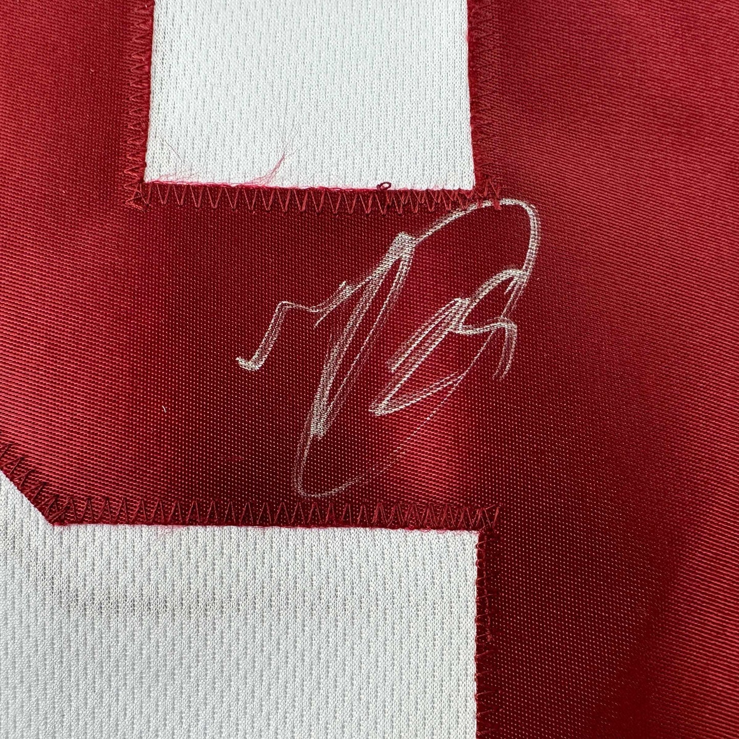 Autographed/Signed Minkah Fitzpatrick Alabama White College Football Jersey JSA COA