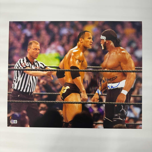 Autographed/Signed Hulk Hogan 16x20 WWE Wrestling Photo JSA COA #3