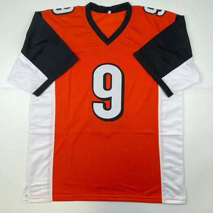 Autographed/Signed Carson Palmer Cincinnati Orange Football Jersey JSA COA