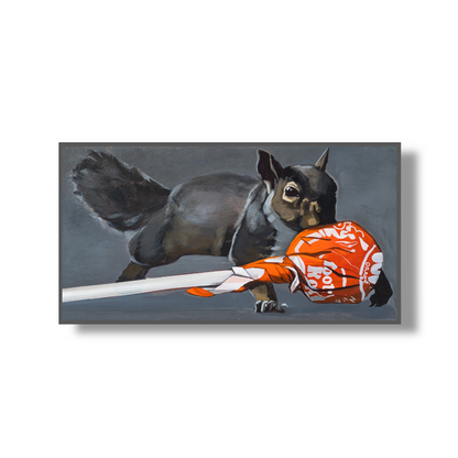 Secret Stash Squirrel Sticker