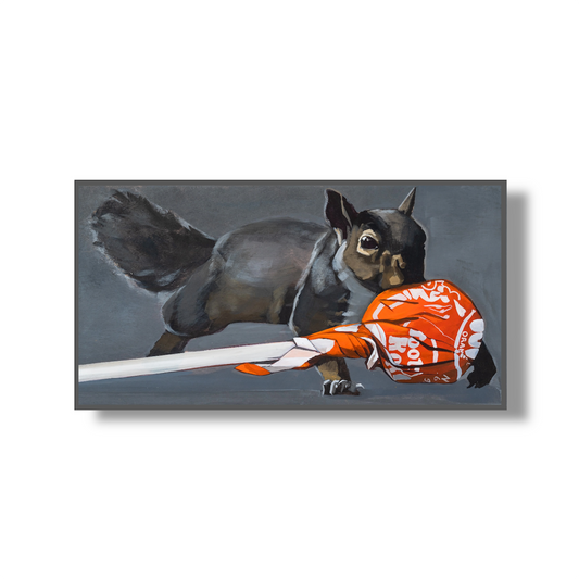 Secret Stash Squirrel Sticker