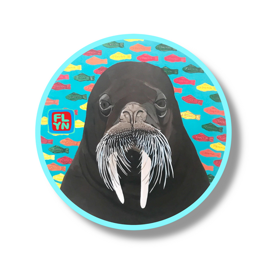Walrus Dreams Sticker