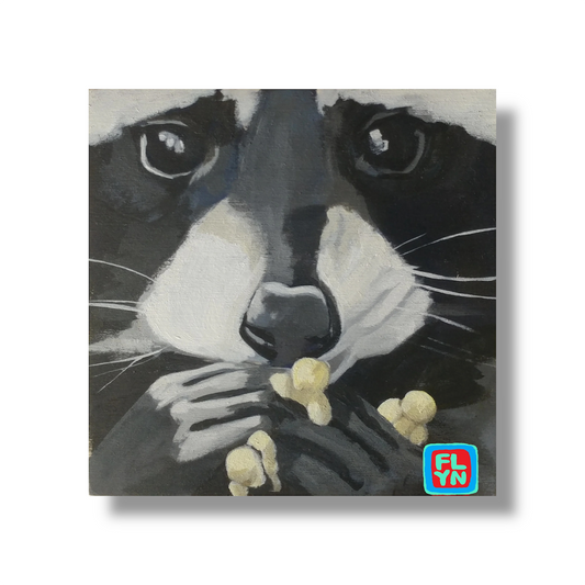 POP Raccoon Sticker