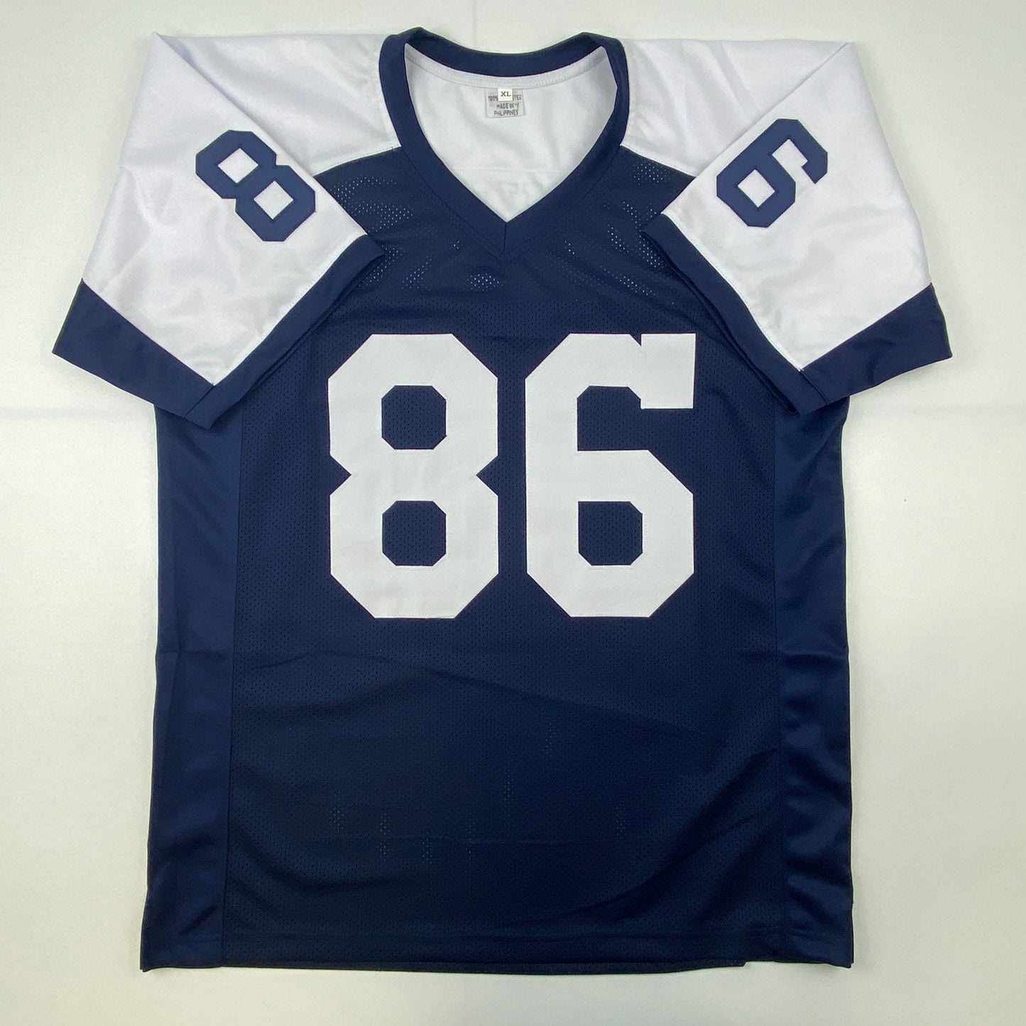 Autographed/Signed Dalton Schultz Dallas Thanksgiving Day Football Jersey JSA COA